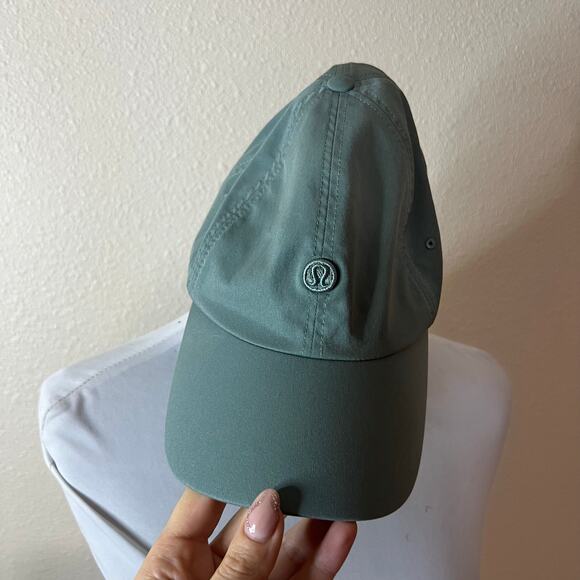 Lululemon Womens Baller Hat Soft Logo in Tidewater Teal - Picture 2 of 10